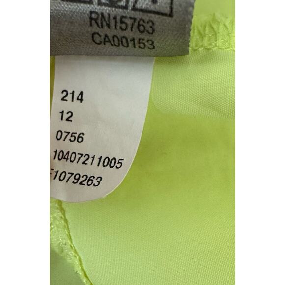 Champion Duo Dry Yellow Green Lightweight Full Zip Windbreaker Women’s X-Large - Picture 6 of 12